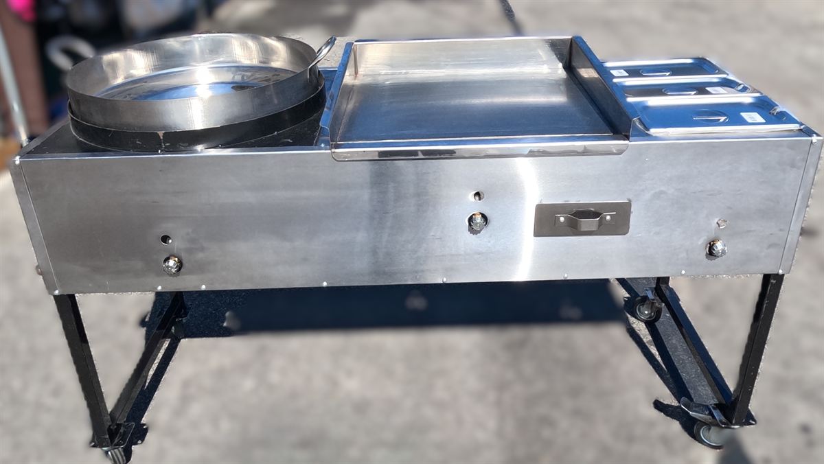 Cazo para carnitas + plancha